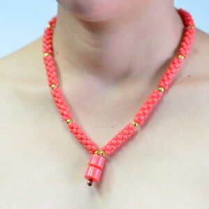 Handmade Cultural Bead Necklace Set